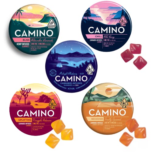 Photograph of product: Camino Gummies - Wild Cherry (EXCITE)
