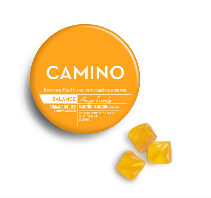 Photograph of product: Gummies | Mango Serenity (1:1 CBD:THC) | 20 pk