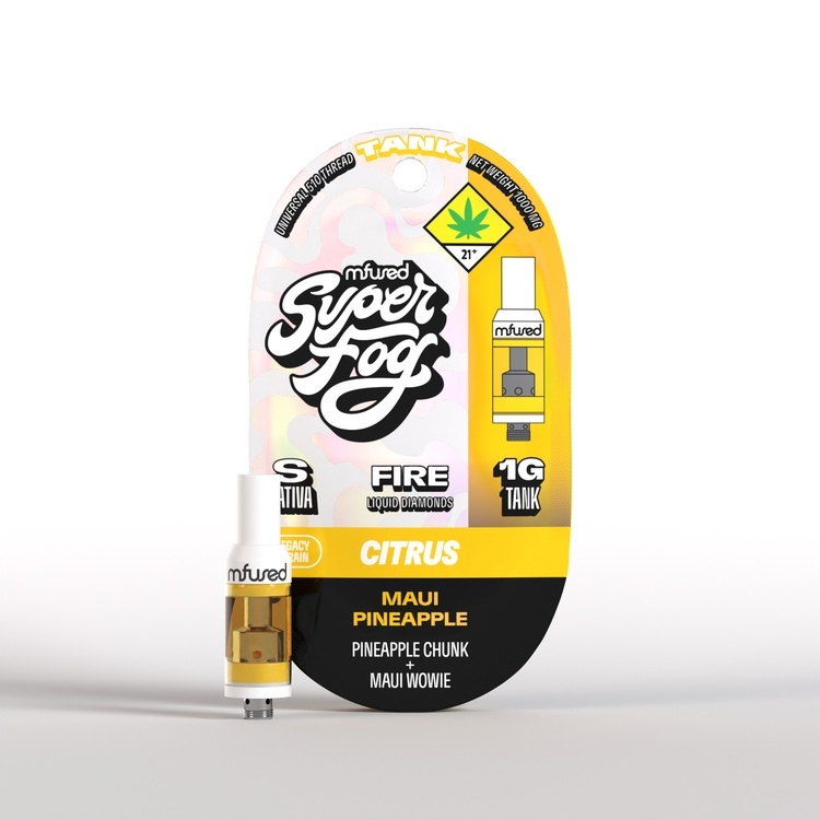 Photograph of product: Super Fog - Fire - Maui Pineapple (Citrus) Cartridge