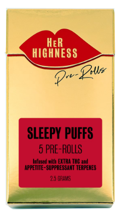 Photograph of product: Sleepy Puffs - 5Pk Infused