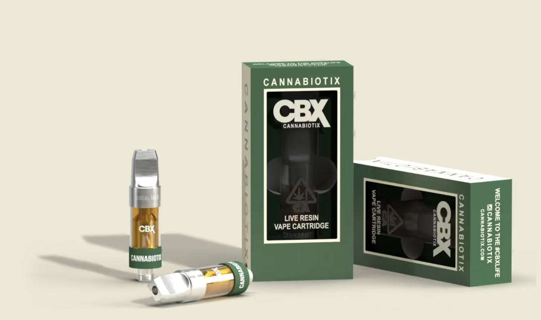 Photograph of product: CBX 0.5g Live Resin Sauce Cartridge - Lemonade Sage