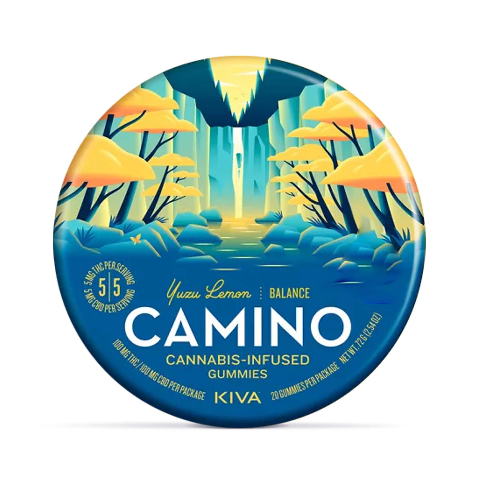 Photograph of Product: Yuzu Lemon Camino Gummies