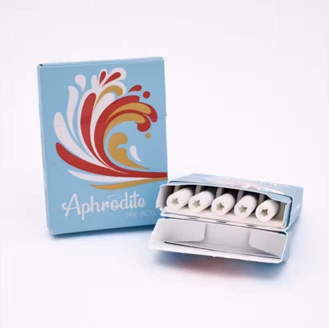 Photograph of product: Alchemy Pure | Hooch | Aphrodite Pre-Roll 5pk | 2.5g
