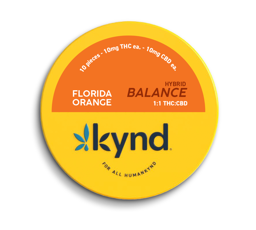 Photograph of product: Balance Florida Orange Gummies 20pk