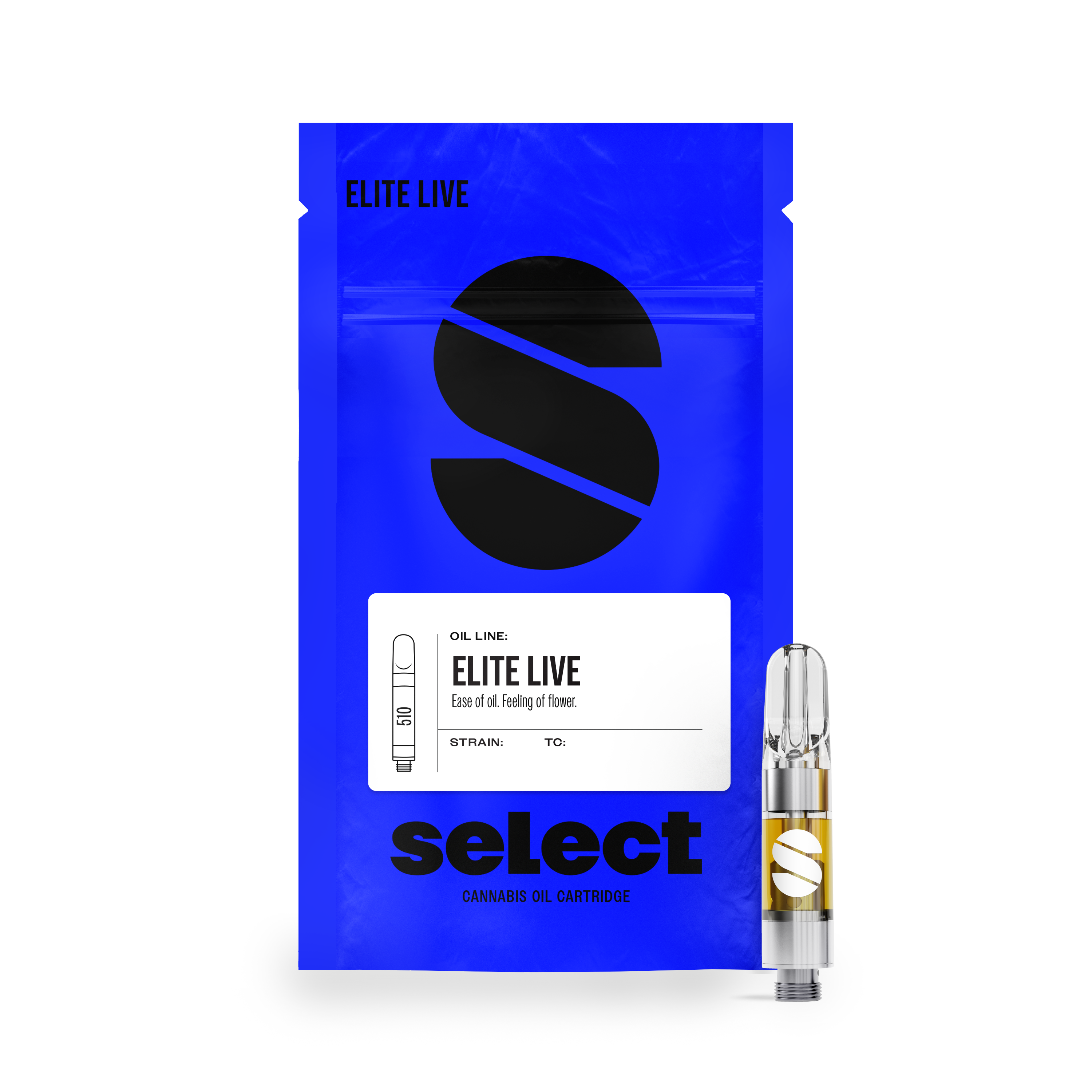 Photograph of product: Select | Oui'd Princess (I) Elite Live Resin Cartridge | .5g
