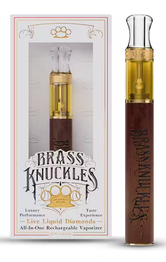 Photograph of Product: Gas Face Liquid Diamon AIO Hybrid | Brass Knuckles