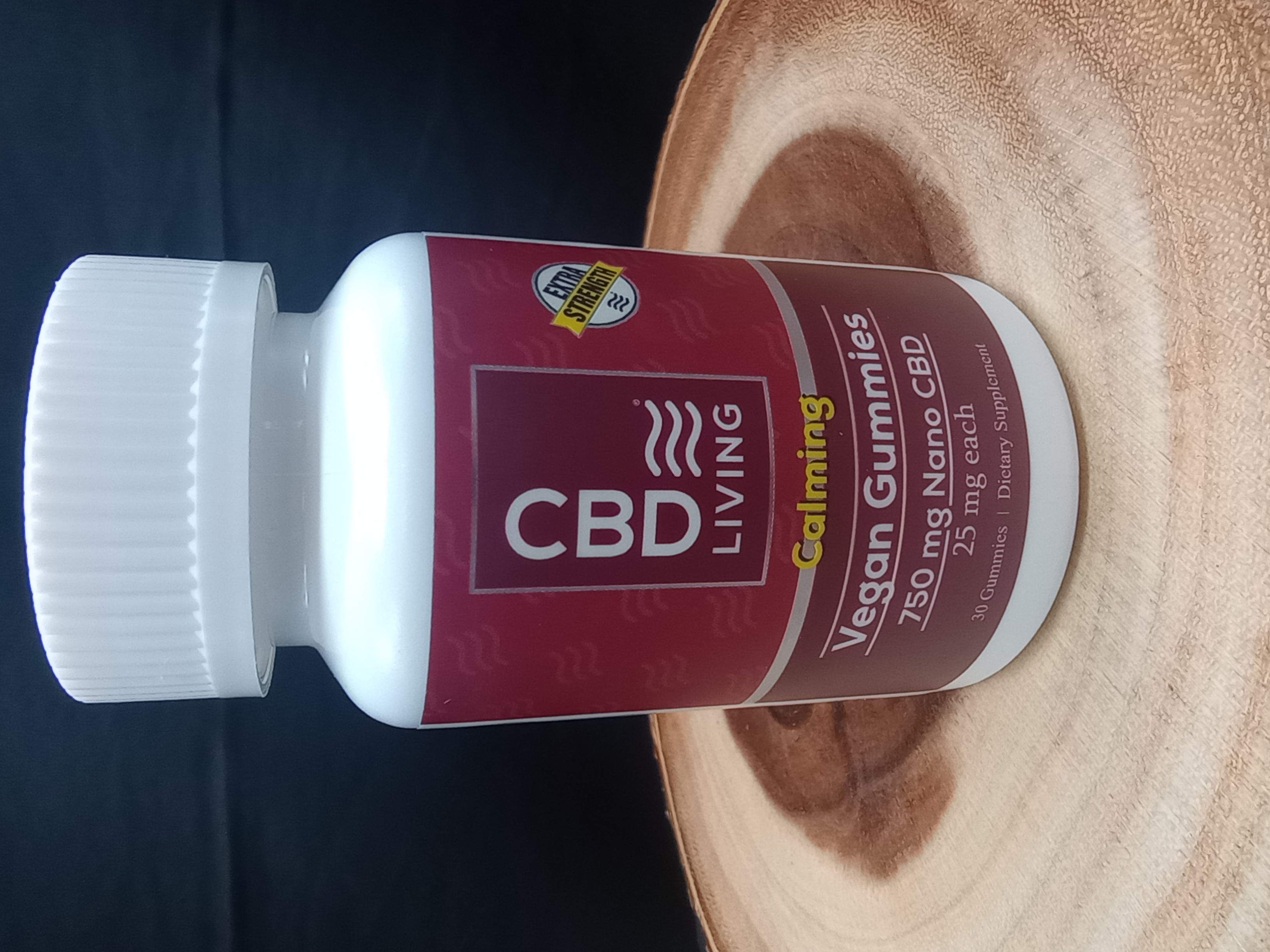 Photograph of product: CBD Vegan Gummies - Assorted Flavors 25mg / 30pk