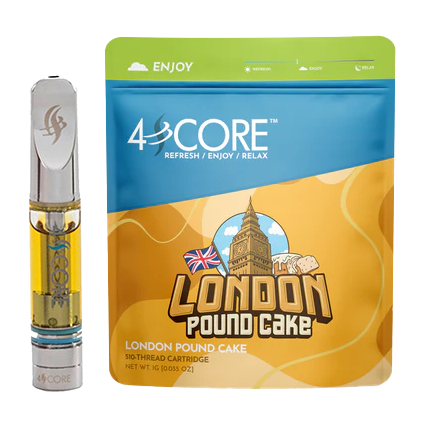 Photograph of product: 4Score London Pound Cake Cartridge Rec