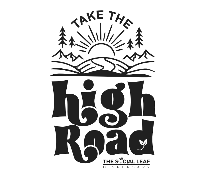 Photograph of product: The Social Leaf | Merch | Richardson "Take The High Road" Trucker Hat | Assorted Colors