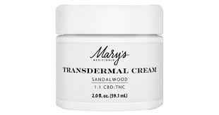 Photograph of product: Mary's Medicinals - 1:1 CBD:TH-oui Sandalwood Transdermal Cream (20z)