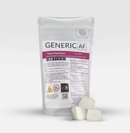 Photograph of product: Fruit Punch | Gummies | 20pk | 5mg