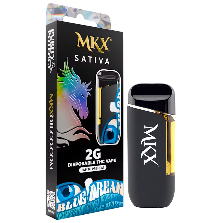Photograph of product: MKX Blue Dream Disposable Vape Rec