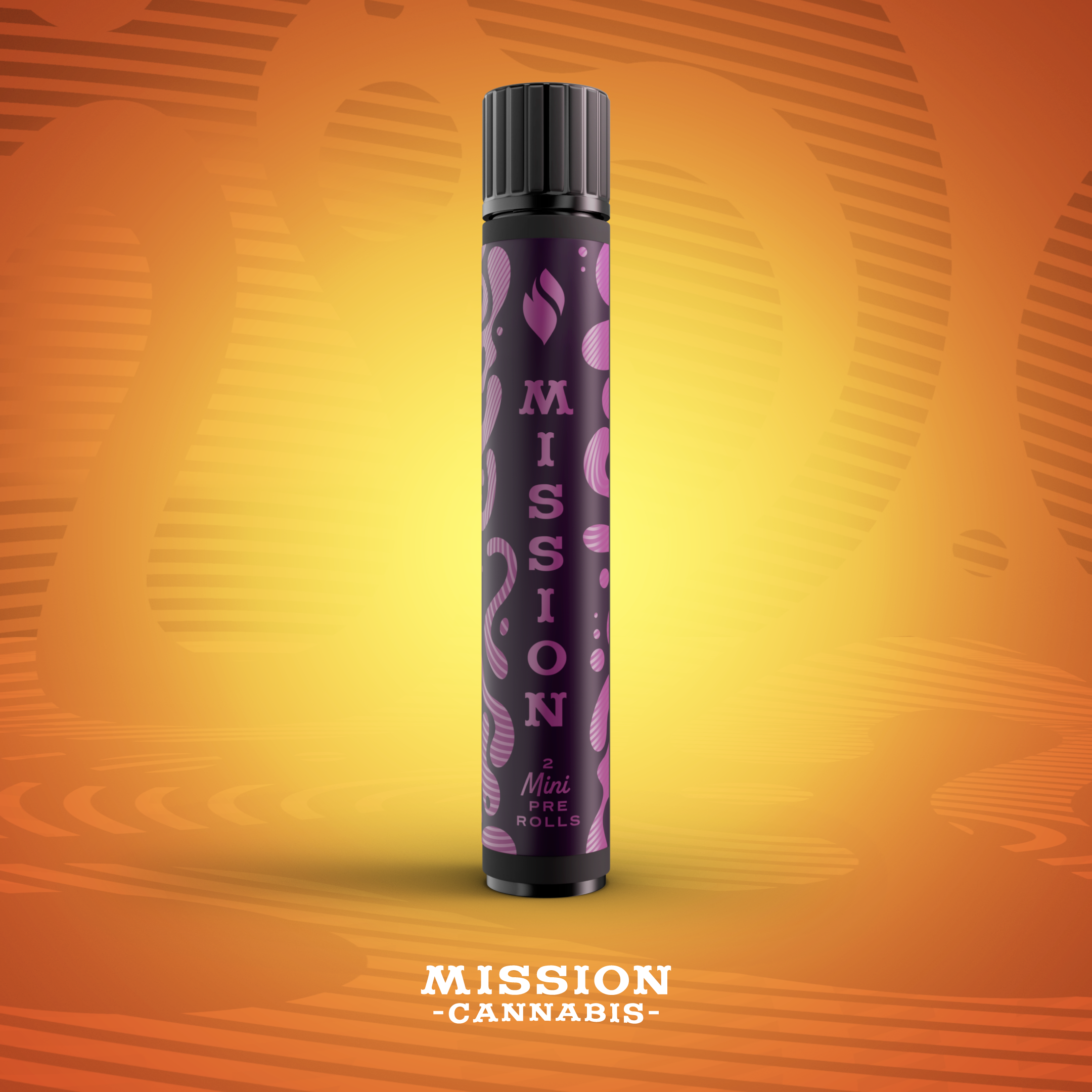 Photograph of product: Pre-Roll Pack | Mission | Lime Skunk 2pk | 0.5g each