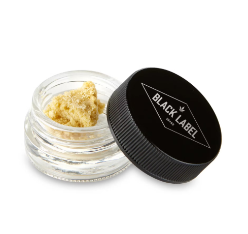 Photograph of product: Black Label Crumble | Mac n Jack | 1g (Hybrid)