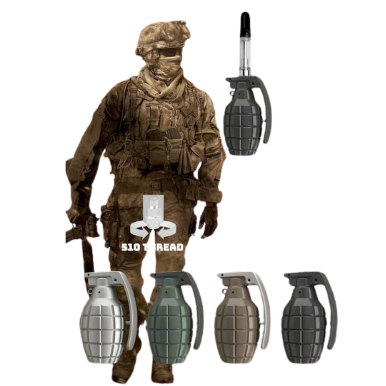 Photograph of product: Battery | Grenade Design | ICONIC | Assorted Designs