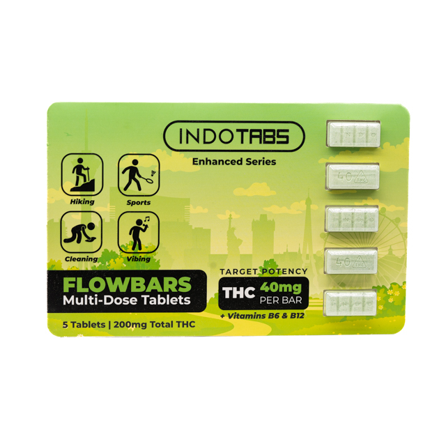 Photograph of product: Flowbars Tablets 5 Pack 200mg {121}
