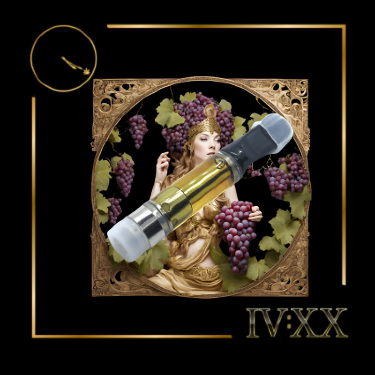 Photograph of product: Grape Goddess Distillate Cartridge | 1g - Four20