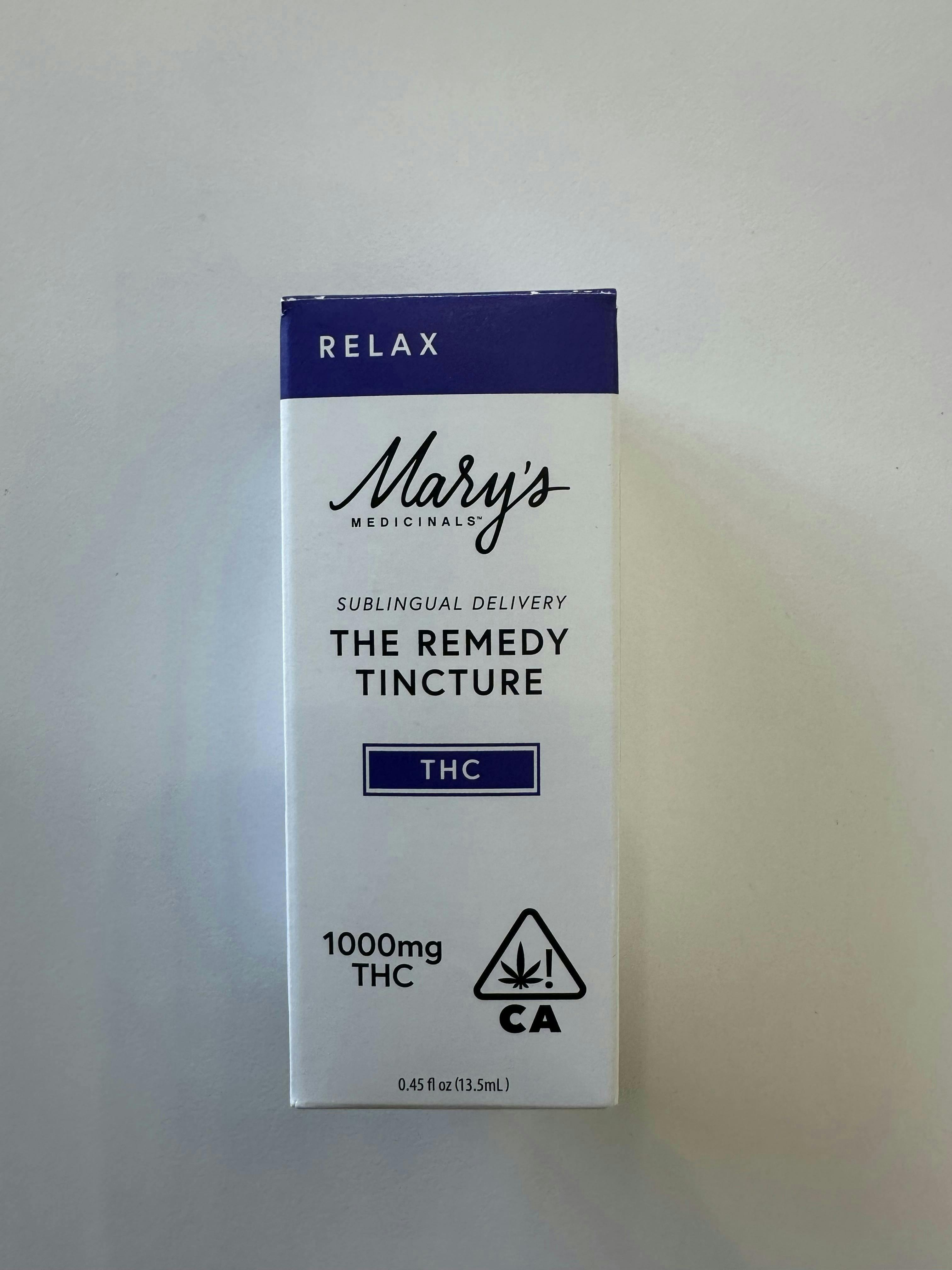 Photograph of product: Mary's Medicinals - Mary's Relax 0.45 oz Tincture