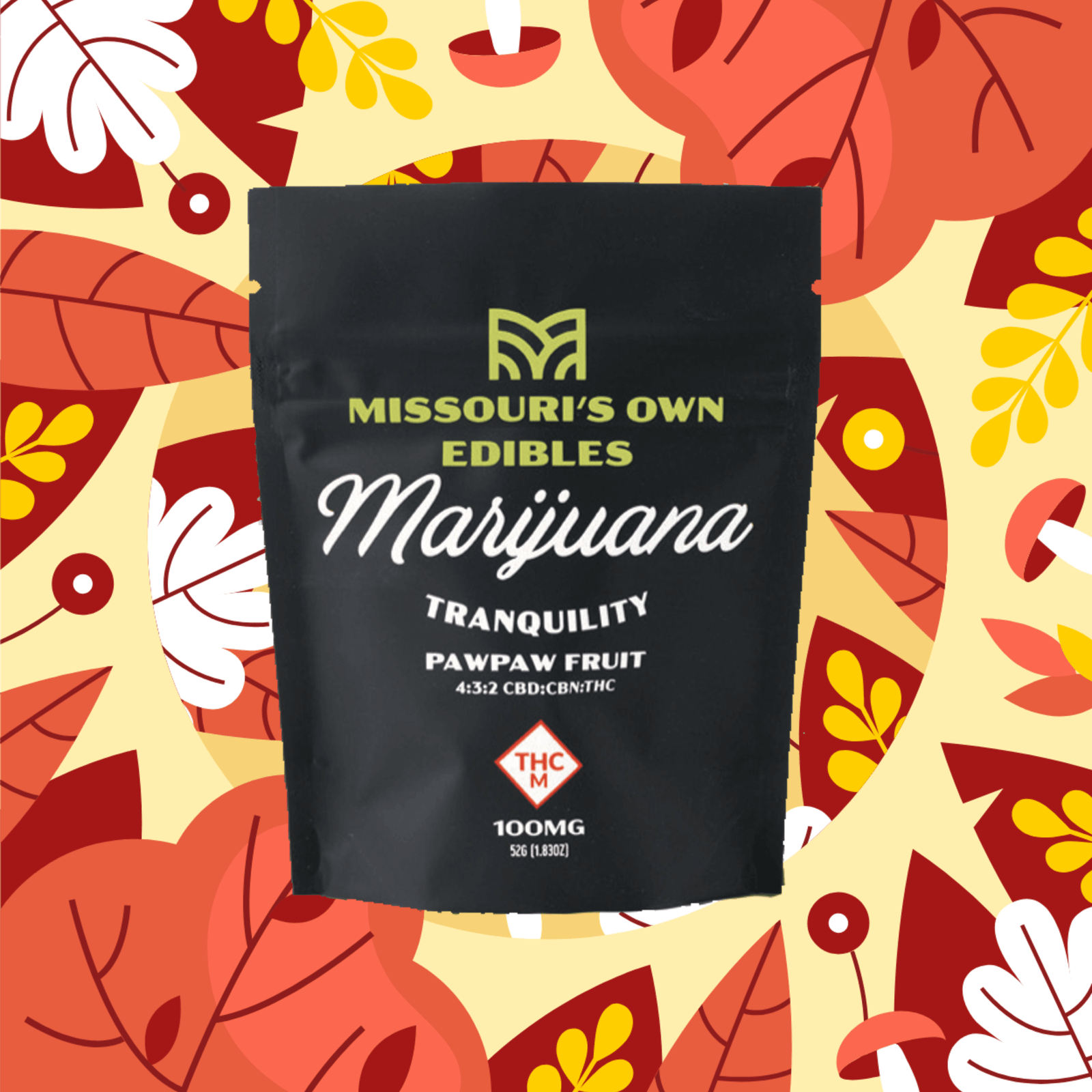 Photograph of product: Missouri's Own | Gummies | Pawpaw 4:3:2 100mg