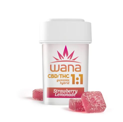 Photograph of product: 1:1 Strawberry Lemonade Classic Gummies | 100mg