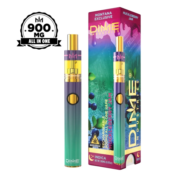 Photograph of product: Disposable Cartridge | Dime | Huckleberry Jam