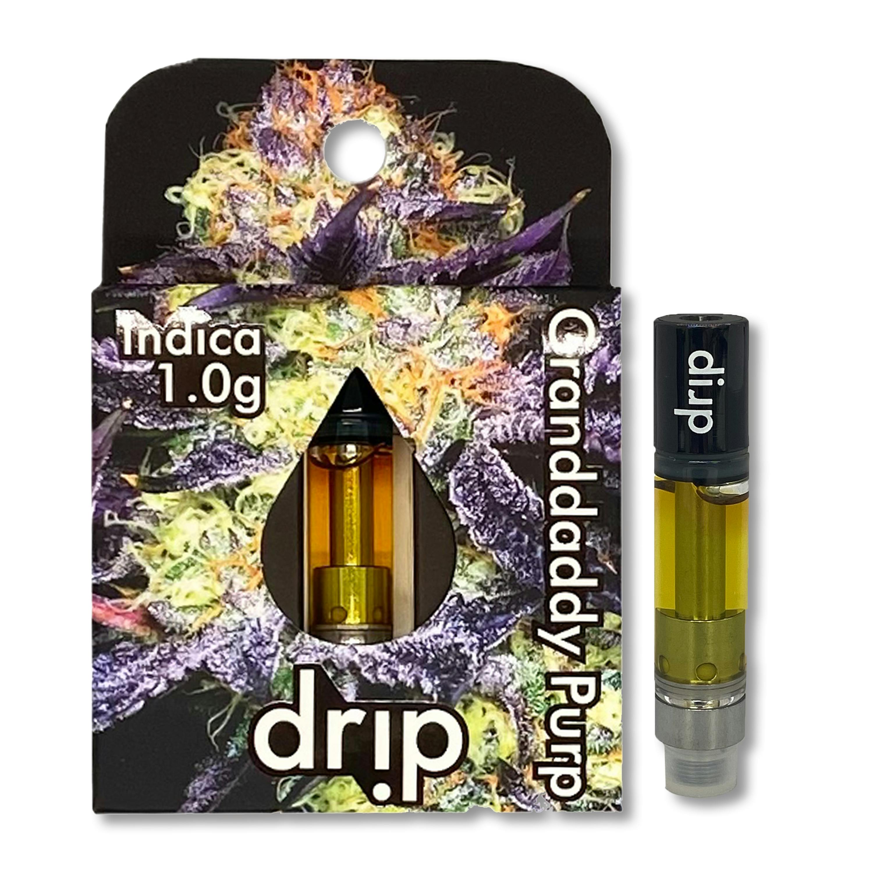 Photograph of product: Drip Cartridge | Granddaddy Purp (Oui'd)