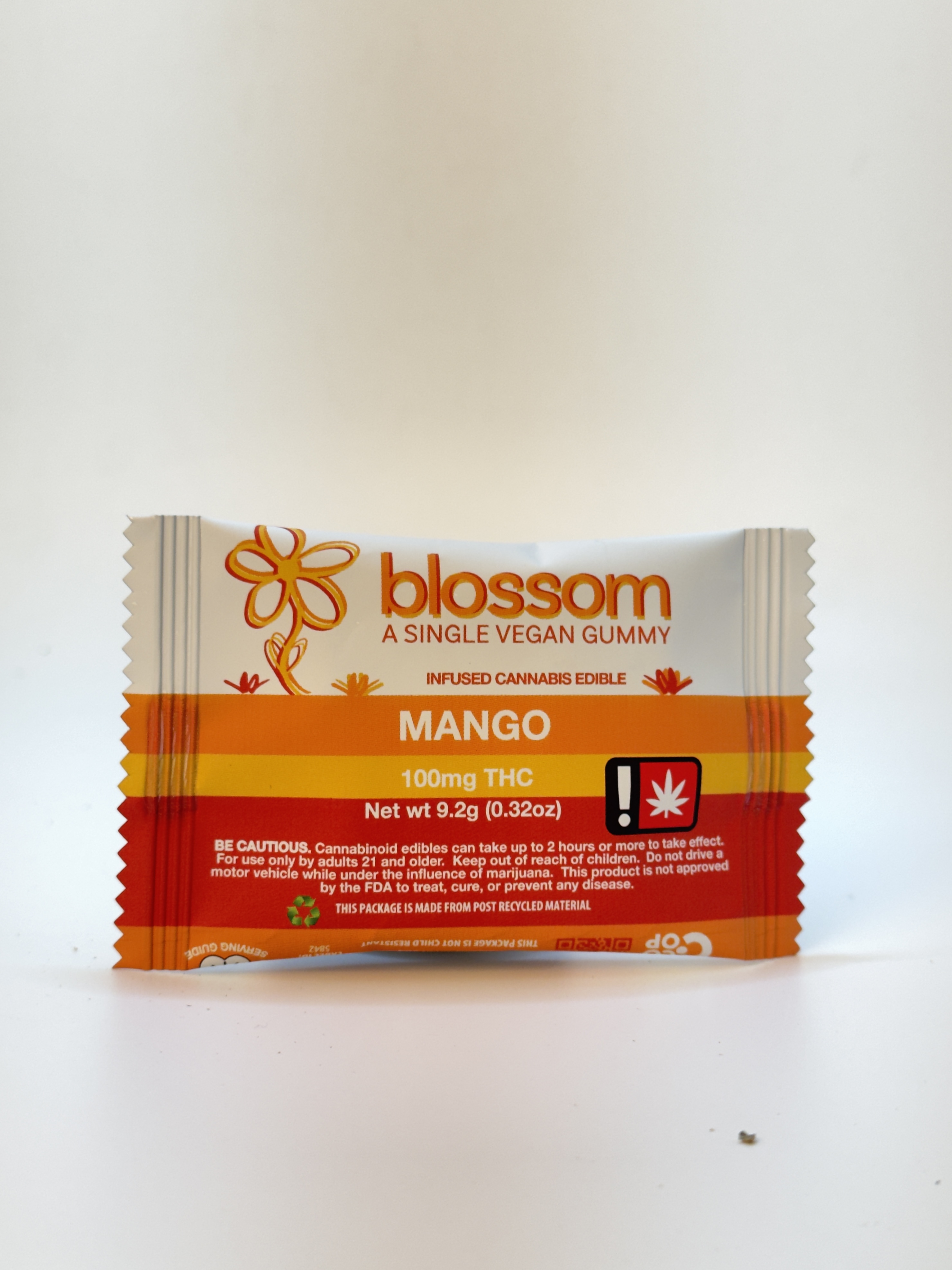 Photograph of product: Blossom - 100mg Mango Gummy