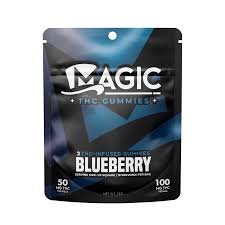 Photograph of product: Blueberry Gummies 200mg (4pk) (H)