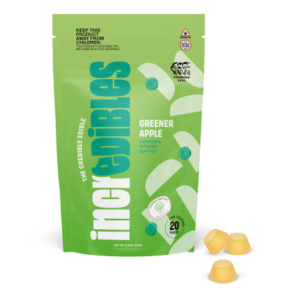 Photograph of product: Greener Apple | Fast Acting | 10pk | 100 Mg