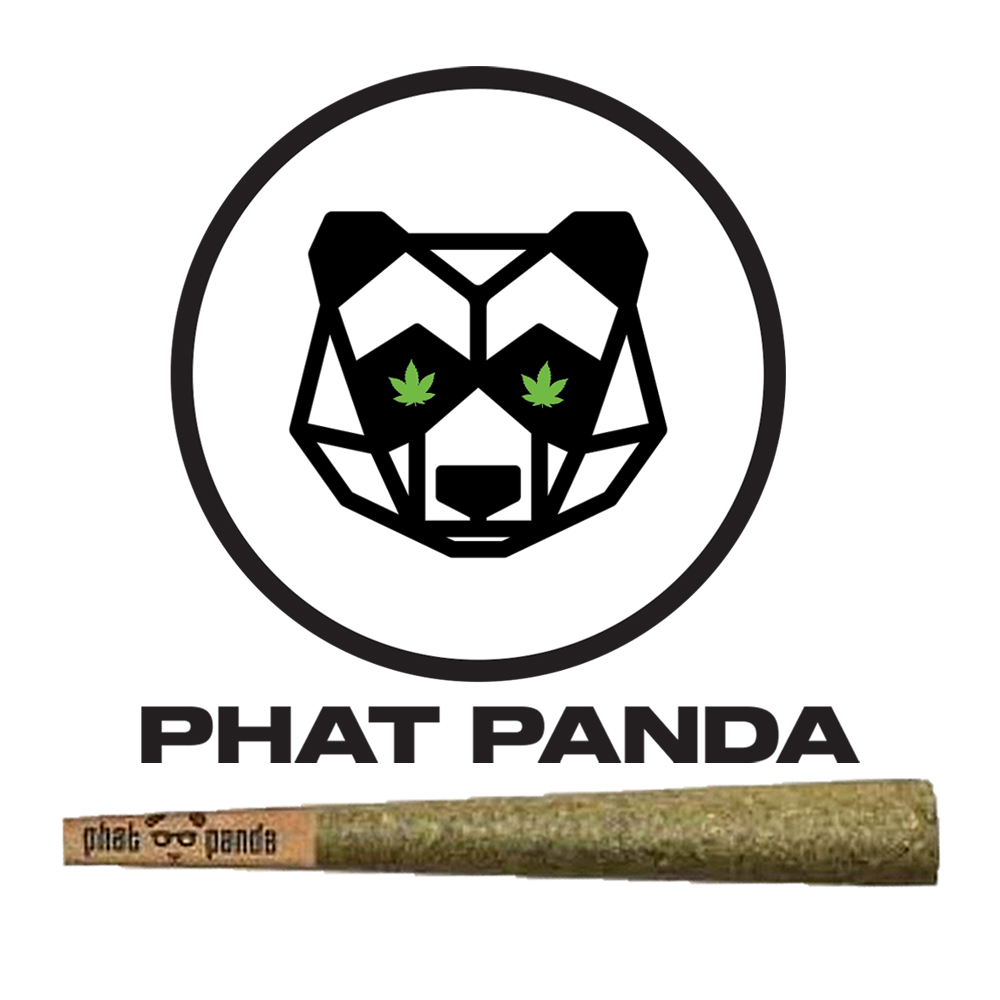 Photograph of product: Phat Panda - Raspberry Truffle - Pre-Roll - 1g