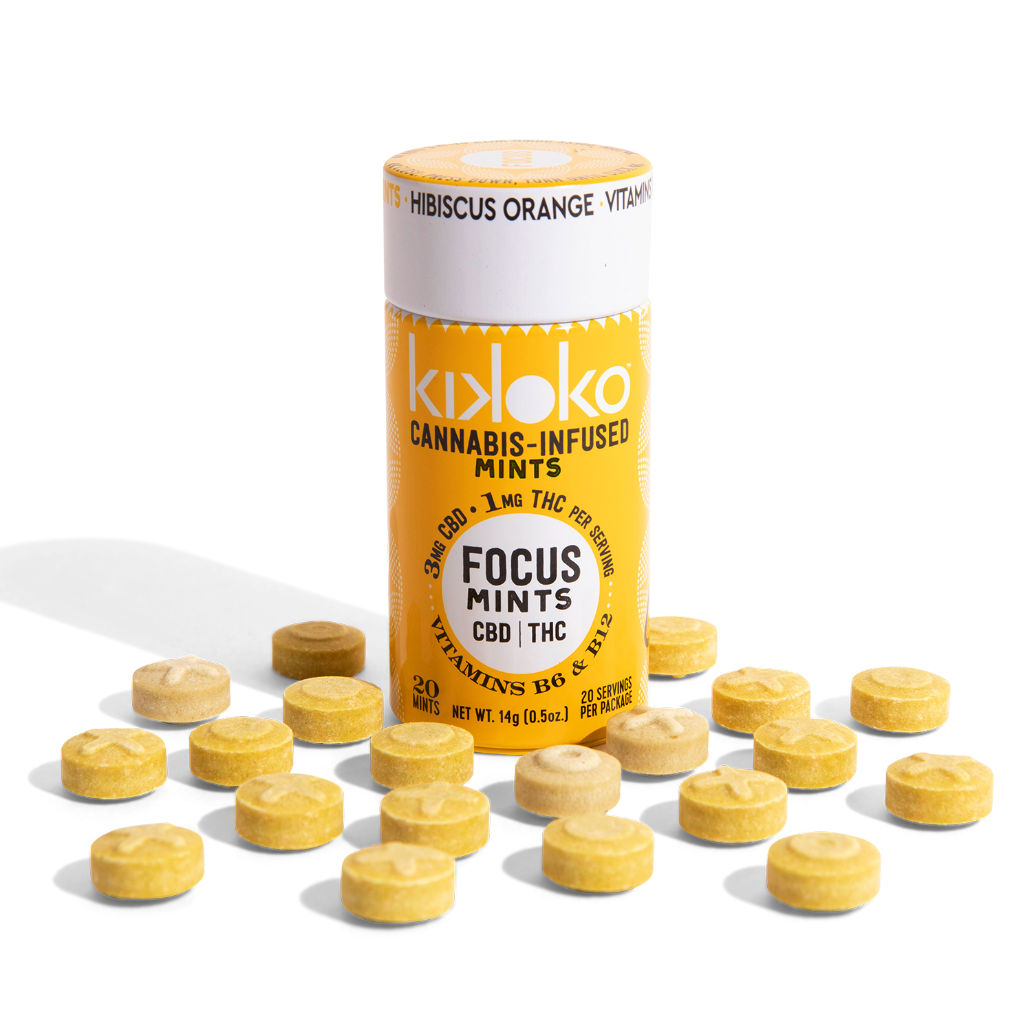 Photograph of product: LITTLE HELPERS FOCUS 3MG CBD 2MG TH-oui