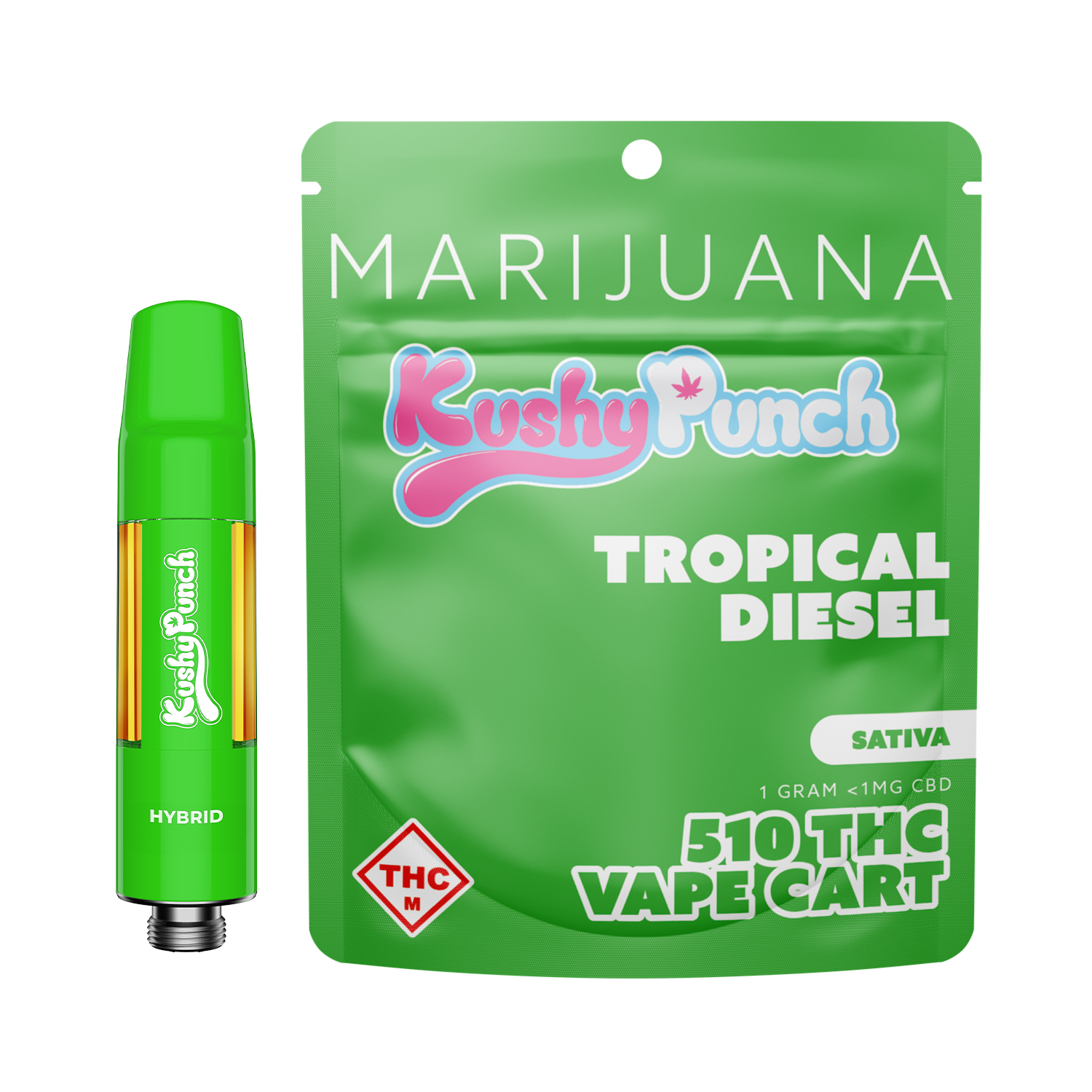 Photograph of product: Tropical Diesel | 1g | Vape | Kushy Punch