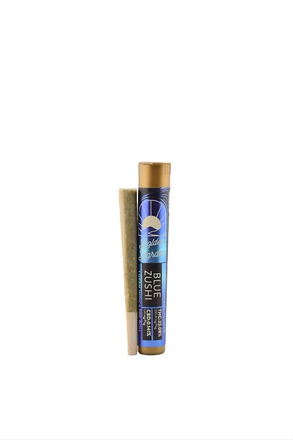 Photograph of product: Golden Garden - Blue Zushi - 1g Preroll