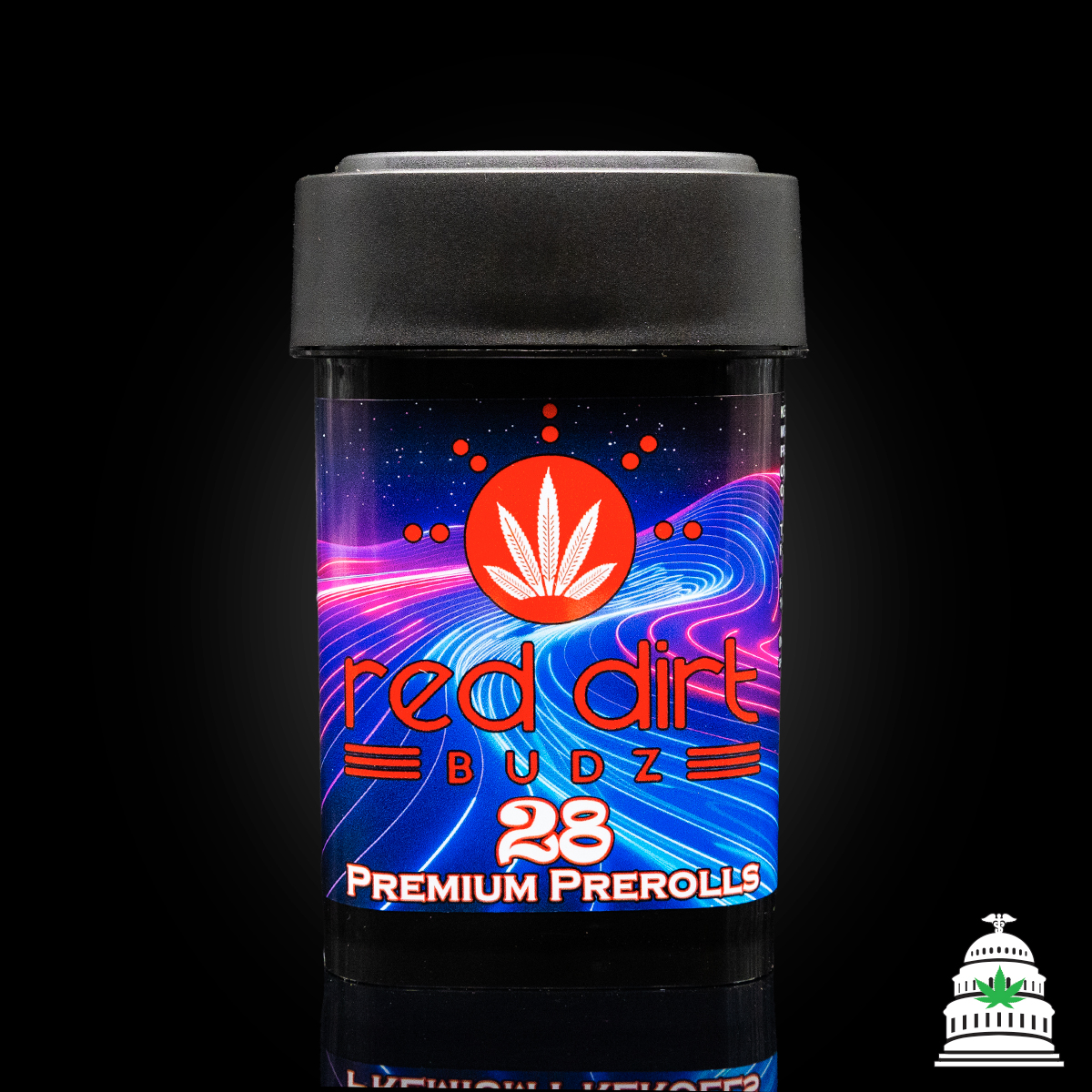 Photograph of product: BS, ICC, PP - Red Dirt Preroll Pack