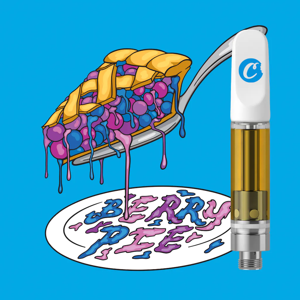 Photograph of product: Distillate Vape - Blue Raz - Cookies - REC