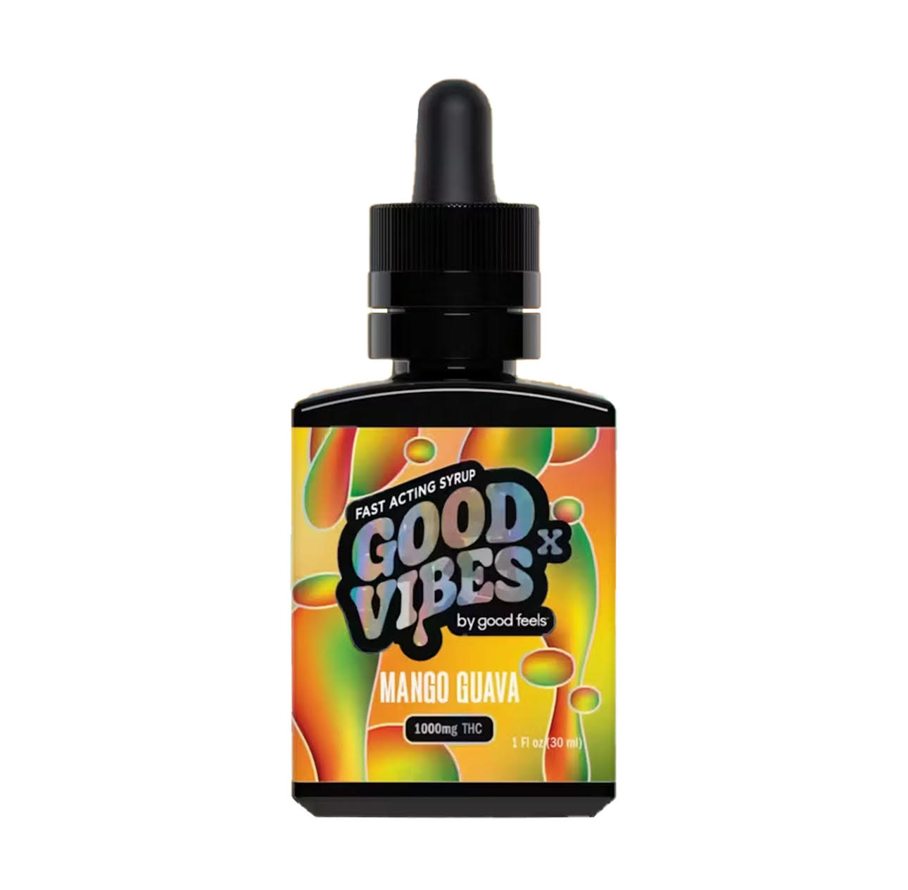 Photograph of product: Mango Guava Fast Acting Syrup | 1000mg | Good Vibes