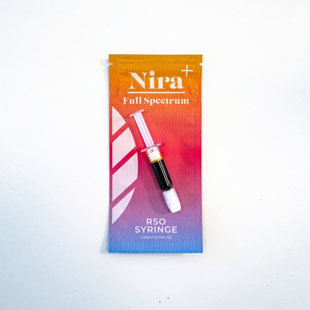 Photograph of Product: RSO Tropical Banana Syringe 1g