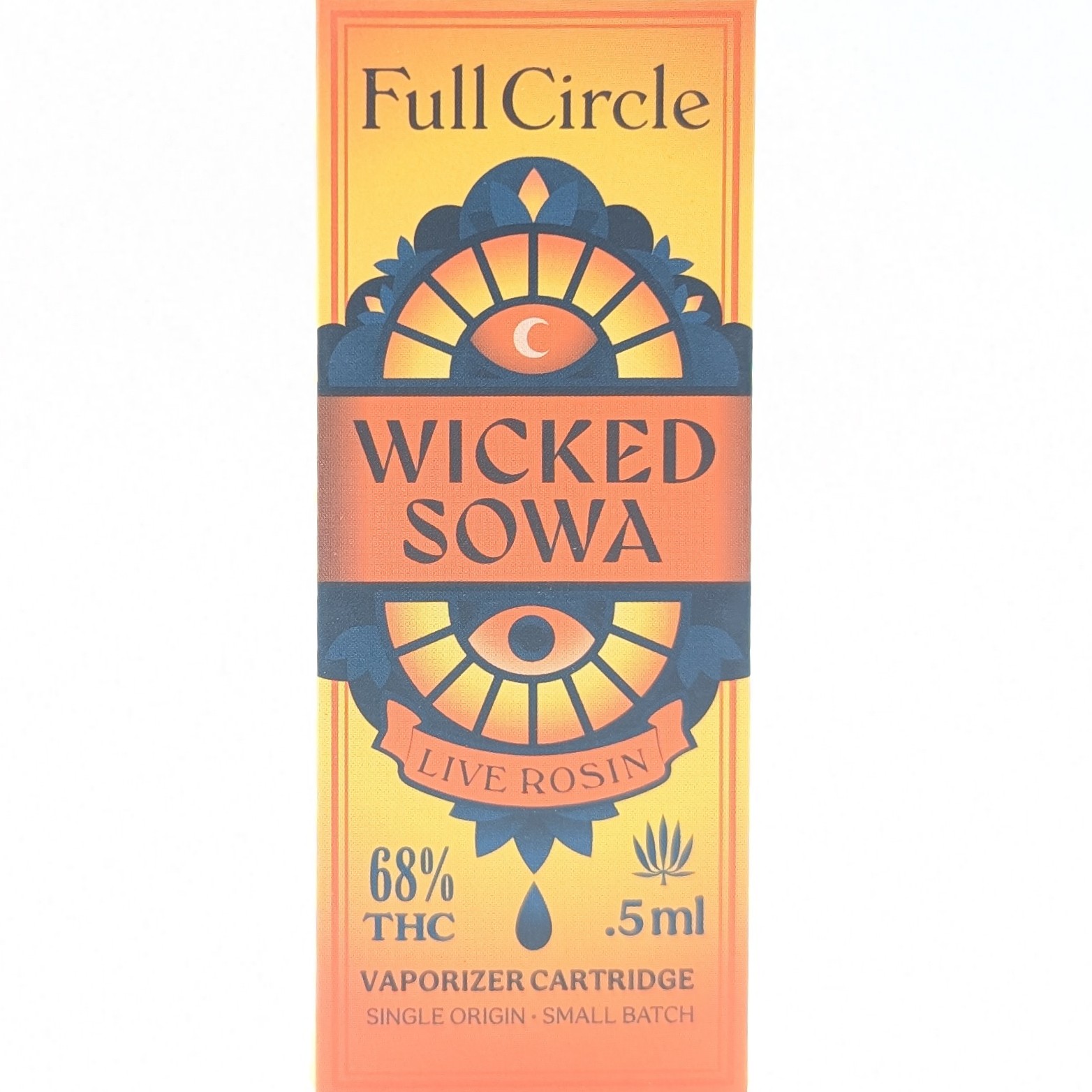Photograph of product: Wicked Sowa .5g Live Rosin Cart
