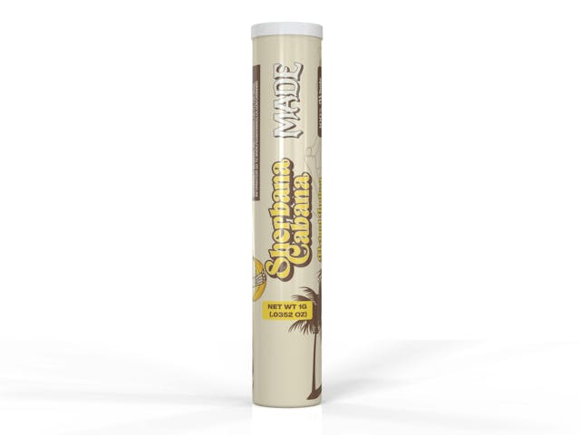 Photograph of product: Sherbana Cabana | 1g Pre-Roll