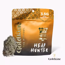 Photograph of product: Goldkine Pre-Packaged Head Hunter - 3.5g