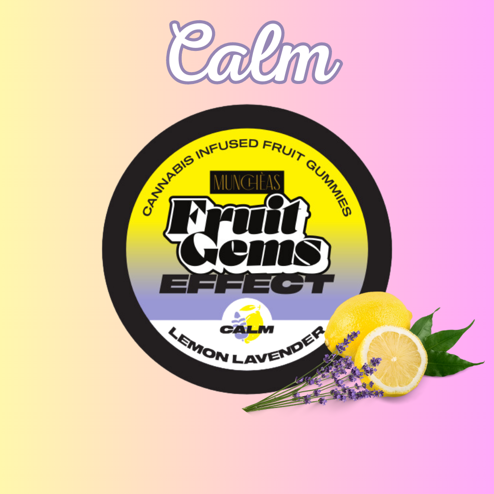 Photograph of product: Lemon Lavender Balance Gummies | Muncheas | 100mg