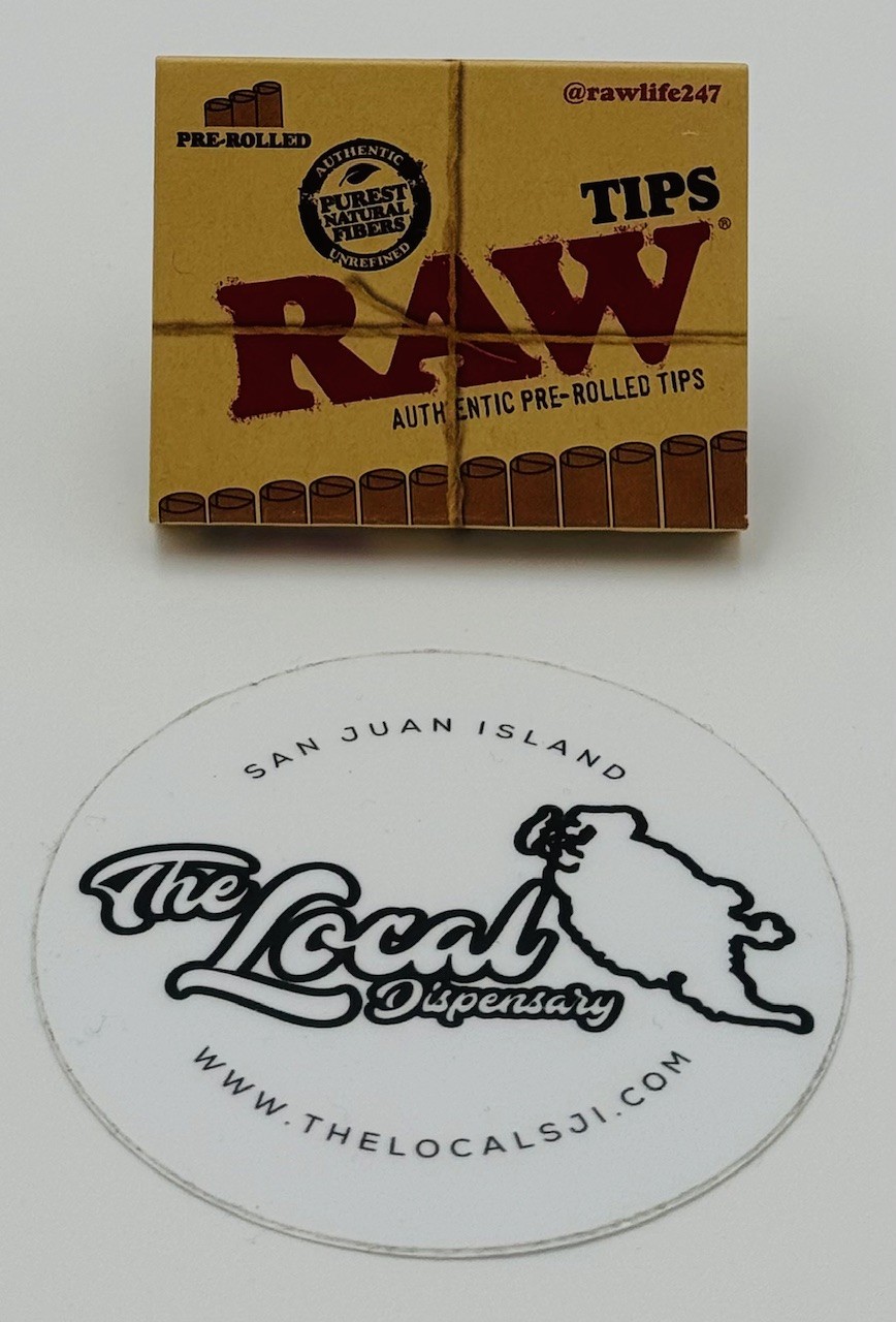 Photograph of product: RAW Pre-Rolled Tips 21 pack
