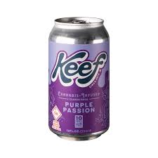 Photograph of product: Keef Purple Passion Soda 12oz 10mg