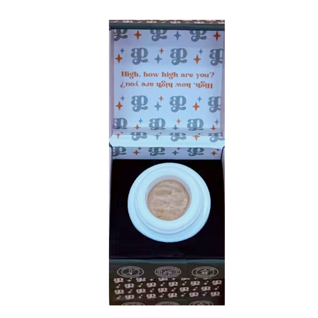 Photograph of product: AY PAPI -HUCKLEBERRY DELIGHT LIVE ROSIN 1G