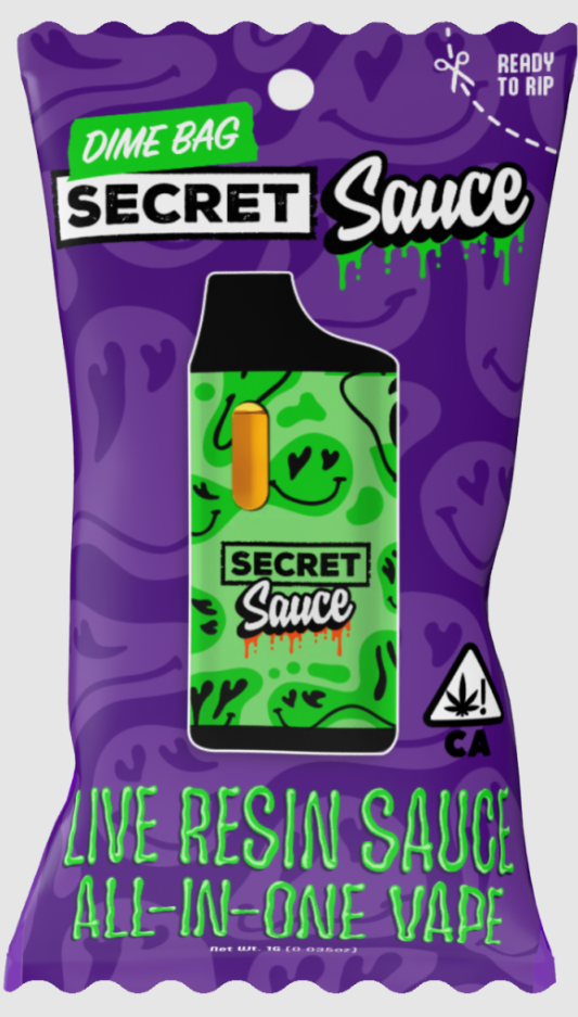 Photograph of product: GMO - LIVE RESIN - 1000 MG
