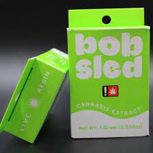 Photograph of product: Bobsled - Super Silver Haze - Live Resin Cartridge