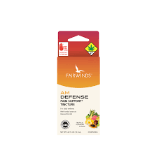 Photograph of product: Fairwinds AM Defense Tincture 12:12:1 CBD CBG 1300mg