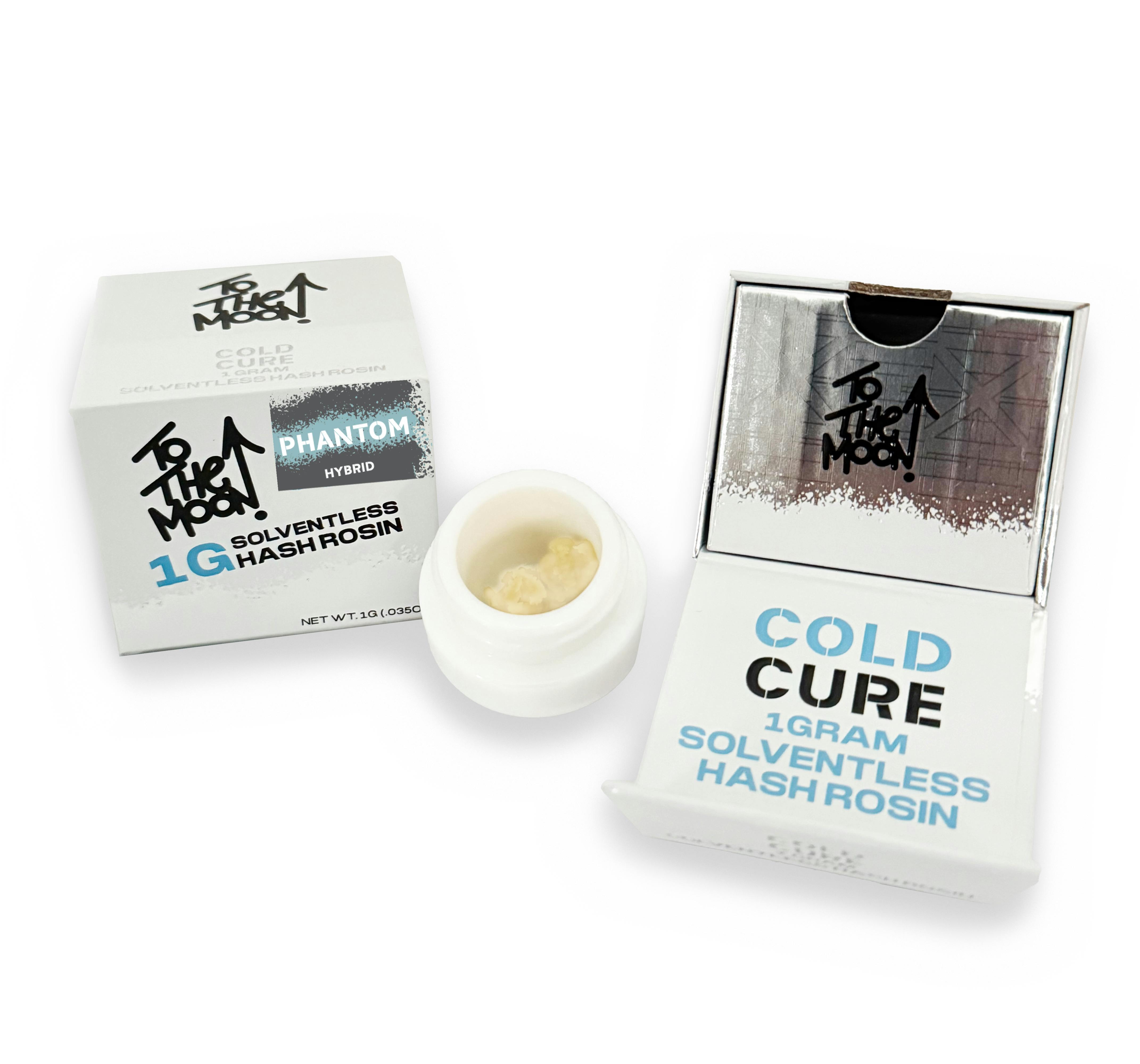 Photograph of product: To The Moon | Phantom | Solventless au chocolat Rosin | 1g