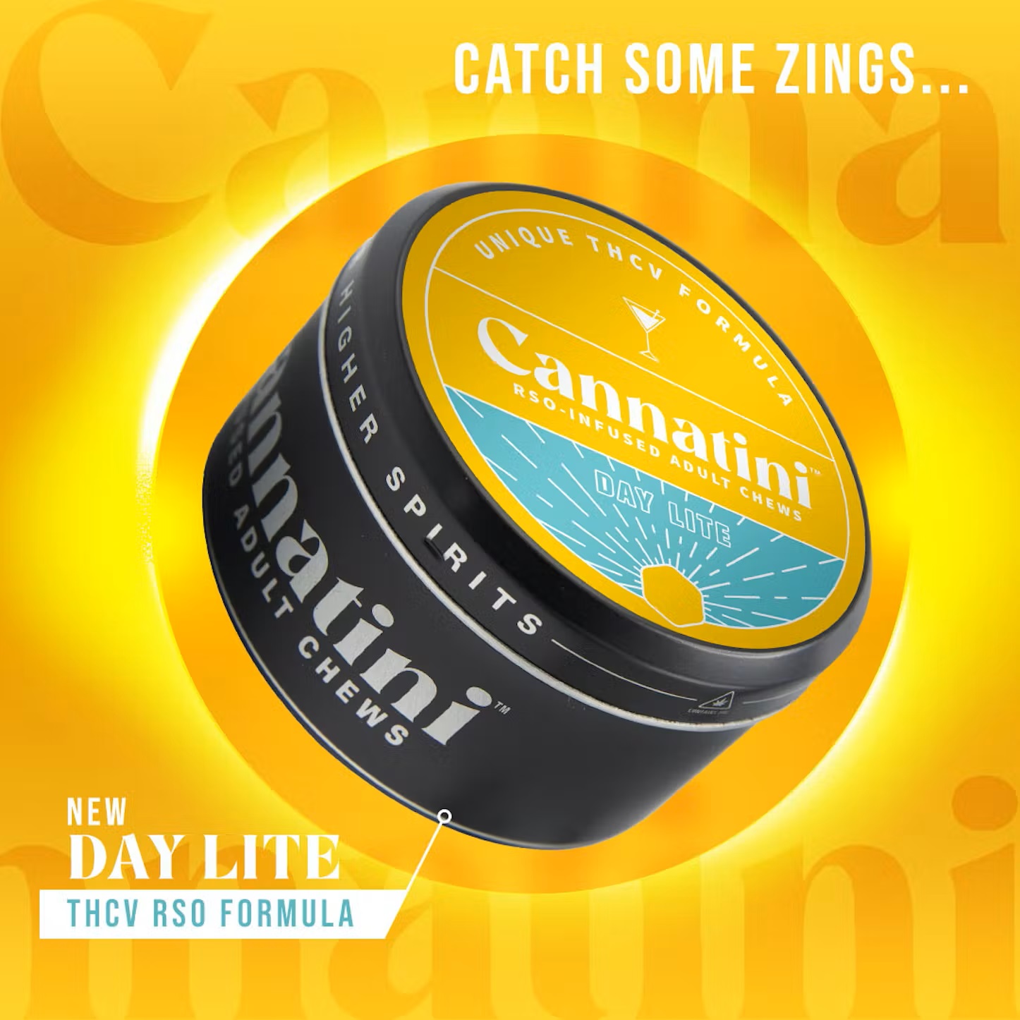 Photograph of product: Cannatini RSO Peach Tequila Sunrise 1:1 TH-ouiV - 20pk