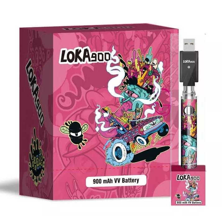 Photograph of product: (16723) Loka 350 Battery - The Trippy Vehicle (Pink Edition)